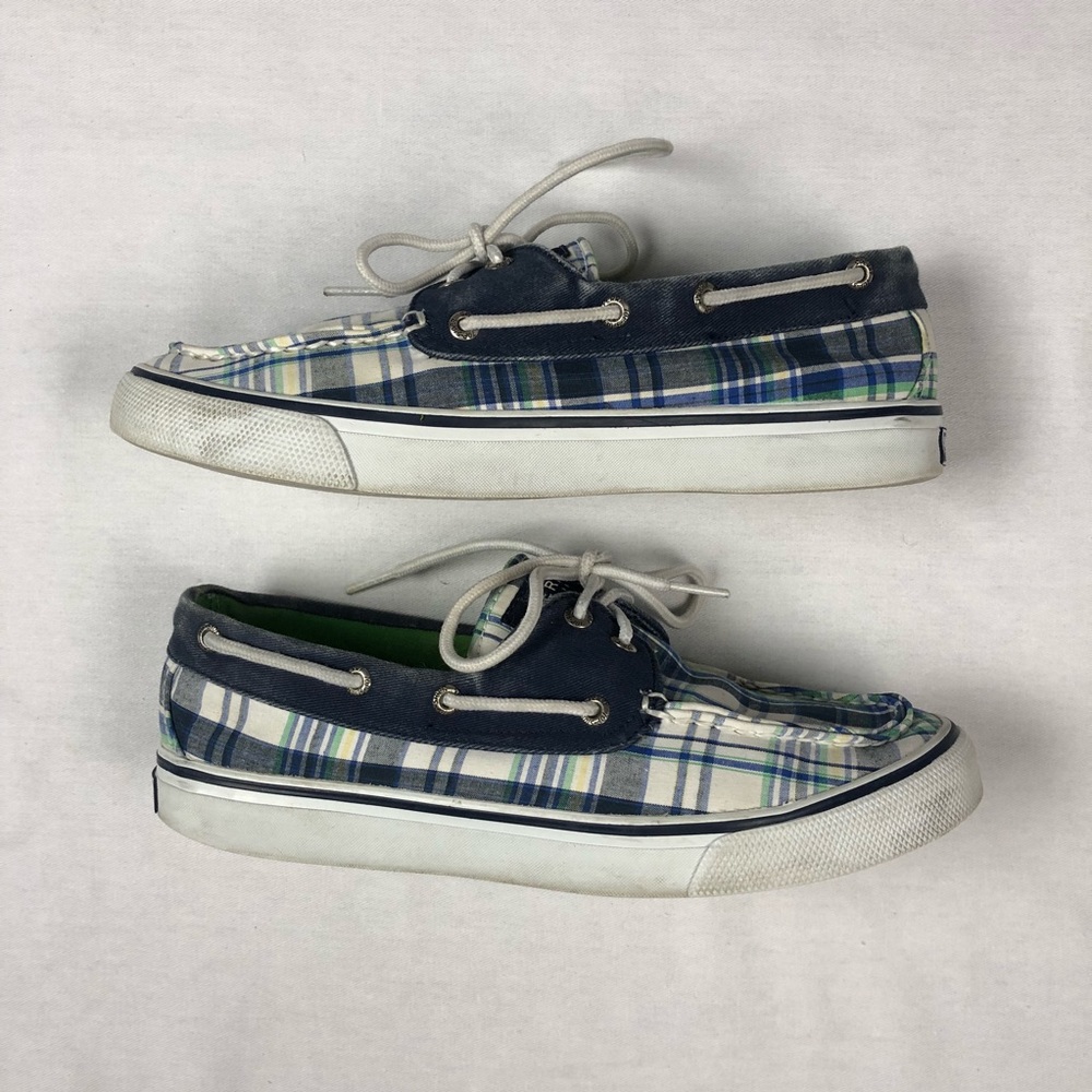 Sperry top sider plaid women’s size 7M